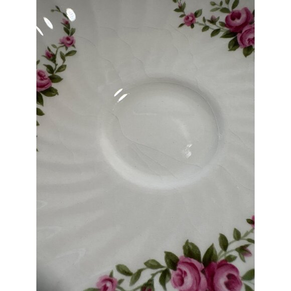 Vintage Ridgway Dainty Rose Fine Bone China Cup & Saucer Set 1 Cup 2 Saucers - Picture 5 of 13